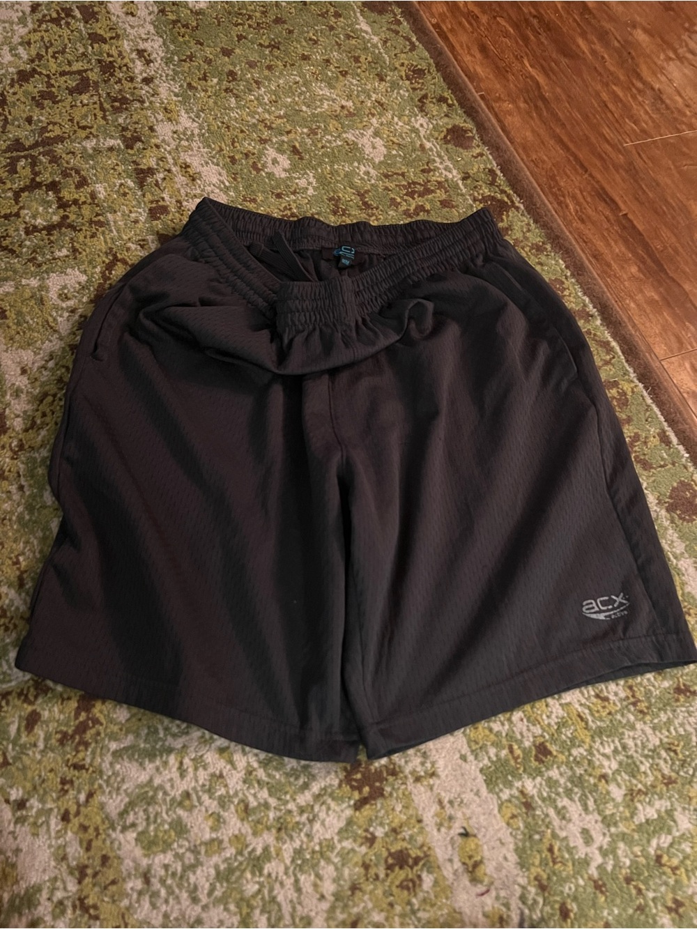 Men's Black Athletic Shorts